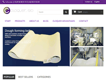 Tablet Screenshot of cloquer.com